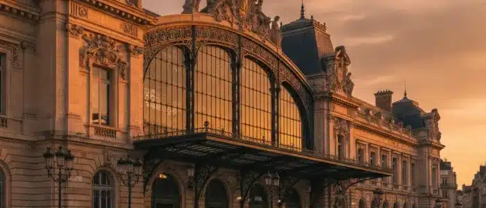 Façade gare de tours histoire | chef-d'œuvre beaux-arts - facade gare tours histoire
