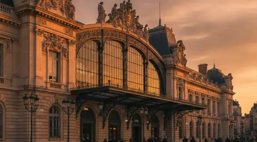 Façade gare de tours histoire | chef-d'œuvre beaux-arts - facade gare tours histoire