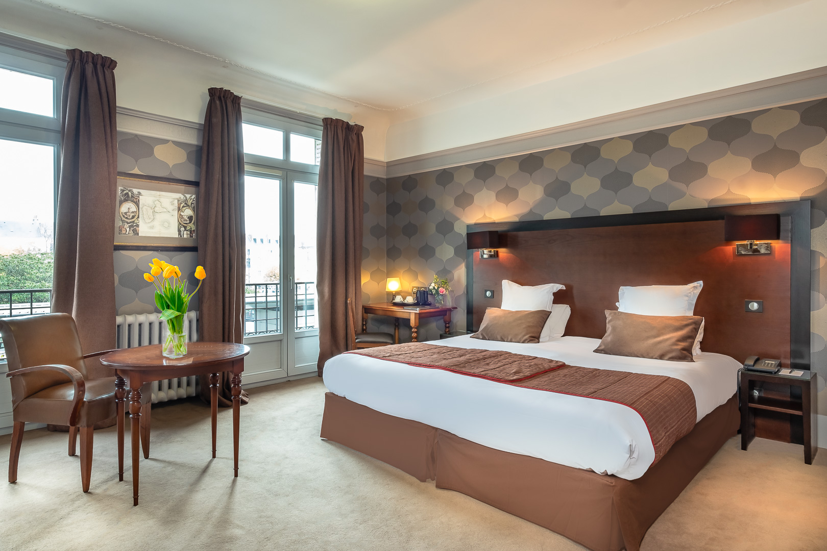Chambre Premium - Le Grand Hôtel De Tours