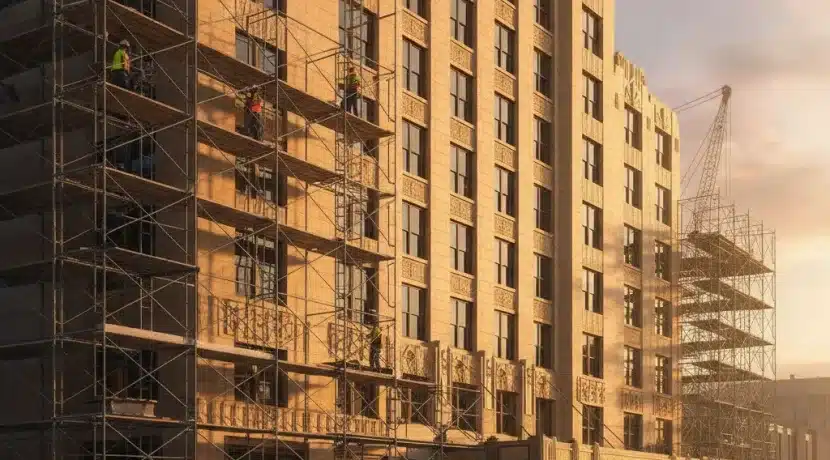 Restauration bâtiment historique | défis art déco - restauration batiment historique art deco
