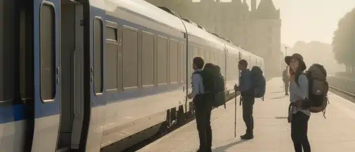 Train touristique châteaux de la loire depuis tours - train touristique chateaux loire