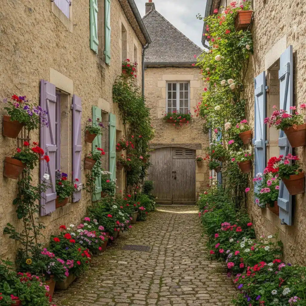 Village de charme près de tours