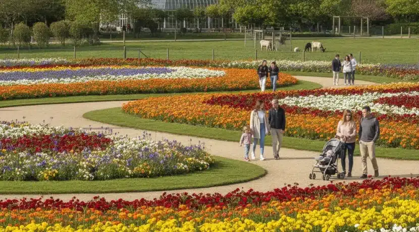 Que voir au parc floral tours – grand hotel de tours - visite parc floral tours